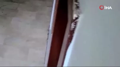 İstanbul'da yaşanan deprem anları işyerlerinin güvenlik kameralarında yansıdı