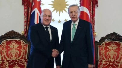 Cumhurbaşkanı Erdoğan, Yeni Zelanda Başbakanı Luxon ile bir araya geldi