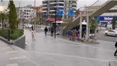 Elazığ’da şiddetli fırtına etkili oldu