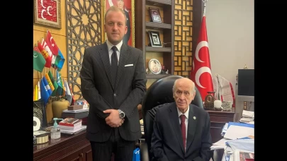 MHP Muğla İl Başkanı Burak Demirel'den Devlet Bahçeli'ye Ziyaret