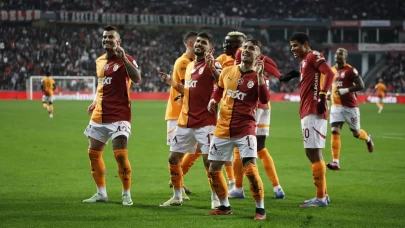 Galatasaray, Samsunspor'u 2 golle geçti!