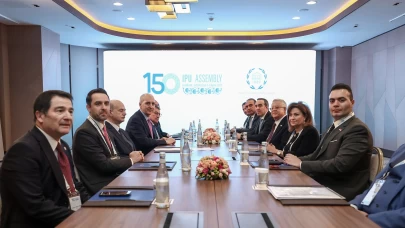 TBMM Başkanı Kurtulmuş, Mısır Temsilciler Meclisi Başkanı'yla görüştü