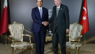 Cumhurbaşkanı Erdoğan, Katar Başbakanı El Sani’yi kabul etti