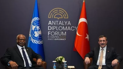 Cevdet Yılmaz'dan BM Başkanı ile kritik görüşme