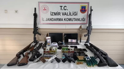 İzmir'de organize suç örgütüne operasyon