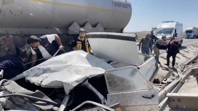 Otomobil ile tır çarpıştı: 4 yaralı