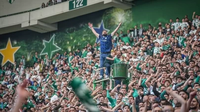 Bursaspor'un maçını 45 bin 170 kişi izledi