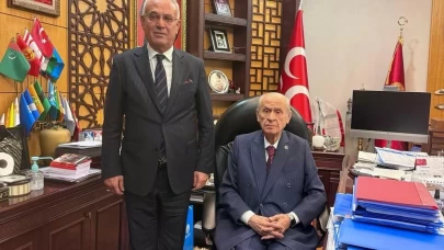 MHP'li Yusuf Kanlı’dan Devlet Bahçeli’ye ziyaret…