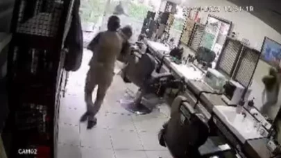 BABA OĞLUNU UNUTTU, KUAFÖR KURTARDI