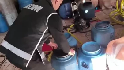 Sahte alkolle mücadelede büyük operasyon