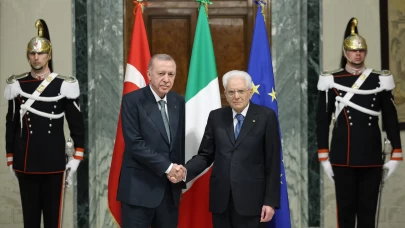 Cumhurbaşkanı Erdoğan, İtalya Cumhurbaşkanı Mattarella ile görüştü
