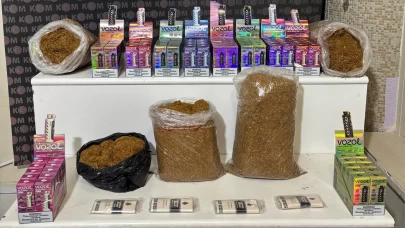 Kaçak tütün ve elektronik sigara operasyonunda 2 şüpheli gözaltında