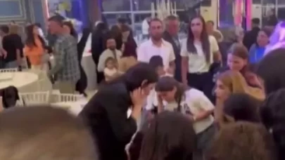 Depreme düğünde yakalandılar! Korkudan baygınlık geçirdi