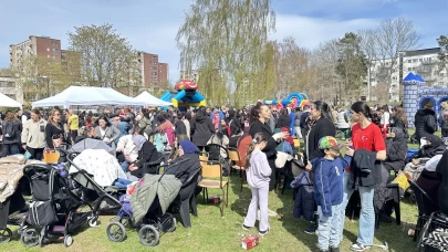 İsveç'te 23 Nisan coşkuyla kutlandı