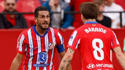 Atletico Madrid, galibiyet golünü uzatmalarda buldu!