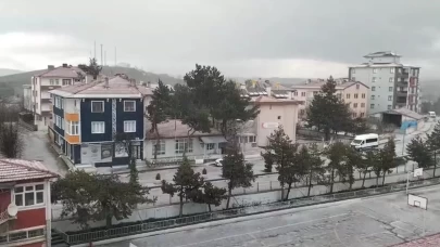 Kastamonu’da dolu yağışı etkili oldu