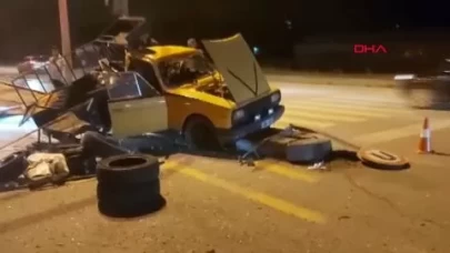 Ankara'da iki kamyonetin çarpıştığı kazada 2 kişi yaralandı