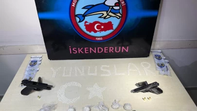 İskenderun'da uyuşturucu operasyonu: 4 zanlı tutuklandı