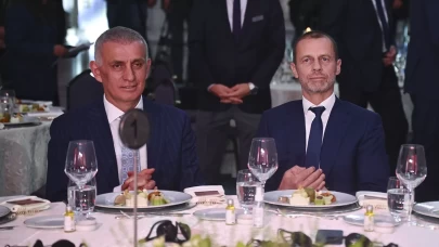 UEFA İstanbul Ofisi'nin açılışı için gala yemeği düzenlendi