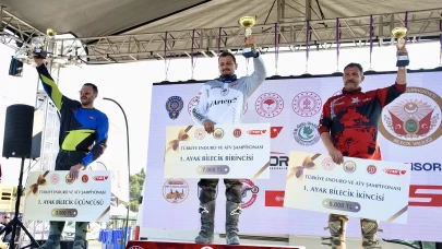 Türkiye Enduro ve ATV Şampiyonası'nda ödüller sahiplerini buldu