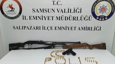 Samsun'da 3 silah kaçakçılığı zanlısı gözaltında