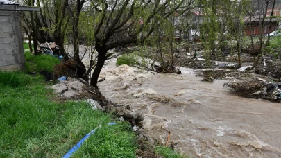 Kuzey Makedonya'nın başkenti Üsküp'te sel felaketi
