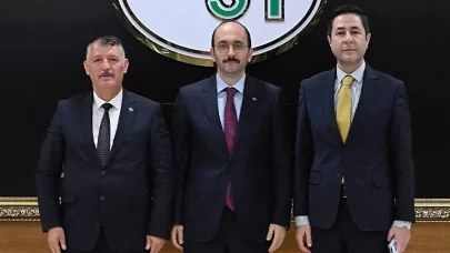 Yücel Bulut, Mehmet Akif Balta’yı ziyaret etti