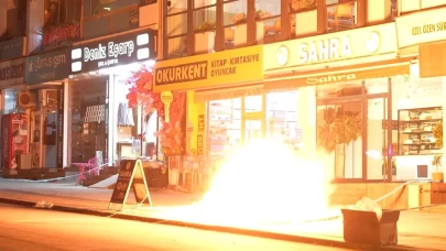 Muş'ta şüpheli çanta fünye ile patlatıldı