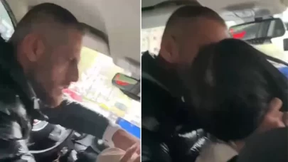 Kadına şiddet bu kez takside! İstanbul'da pes dedirten olay