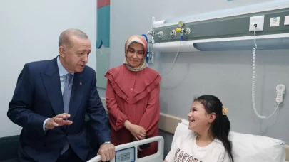 Cumhurbaşkanı Erdoğan'dan hastane ziyareti