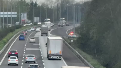 Anadolu Otoyolu'nda dönüş yoğunluğu başladı