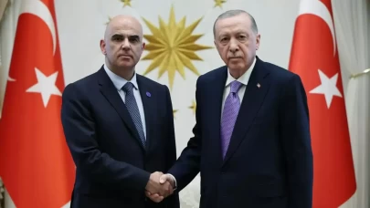 Cumhurbaşkanı Erdoğan, Alain Berset'i kabul etti