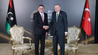 Cumhurbaşkanı Erdoğan, Libya Başbakanı Dibeybe ile görüştü