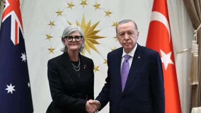 Cumhurbaşkanı Erdoğan, Avustralya Genel Valisi Mostyn ile bir araya geldi