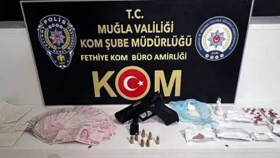 Muğla'da düzenlenen operasyonlarda uyuşturucu ve silah ele geçirildi: 7 tutuklama!