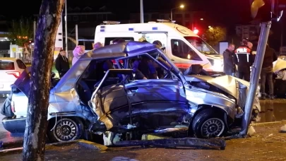 Edirne’de alkolü sürücü kazaya karıştı: 1 yaralı