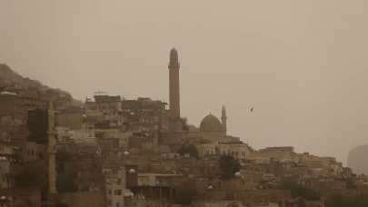 Mardin, Şırnak ve Siirt'te toz taşınımı etkili oldu