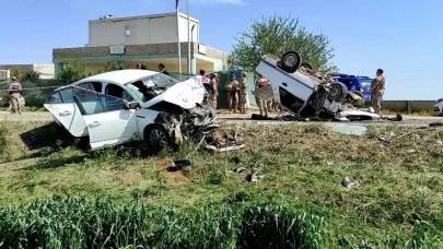 Şanlıurfa'da feci trafik kazası