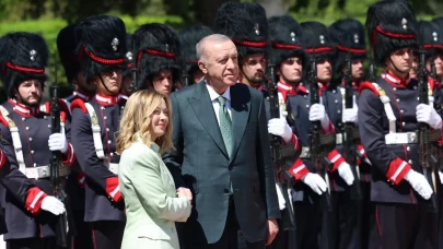 Cumhurbaşkanı Erdoğan, İtalya Başbakanı Meloni ile görüştü