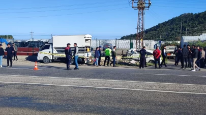 Bozyazı'da feci kaza: 1 ölü, 6 yaralı
