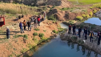 Şanlıurfa'da tahliye kanalına düşen çocuk boğuldu