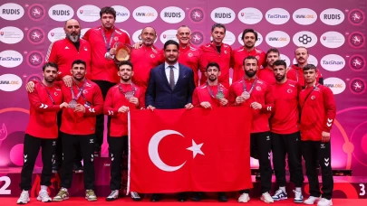 Grekoromen Güreş Milli Takımı Avrupa ikincisi!