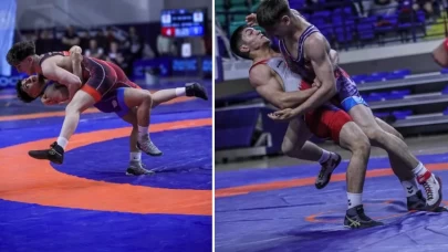 U17 Grekoromen Güreş Türkiye Şampiyonası’nda ilk gün sona erdi