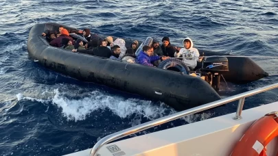 Bodrum'da 29 göçmen kurtarıldı
