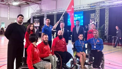 Para Dans Milli Takımı'ndan 11 madalya