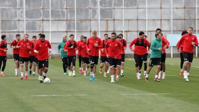 Sivasspor, Fenerbahçe maçı hazırlıklarını sürdürdü