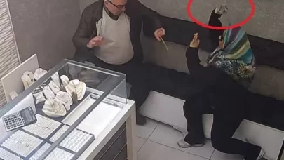 Kayseri'de yaşlı kadın gibi kuyumcuyu soymaya kalkmıştı! İfadesi şok etti!