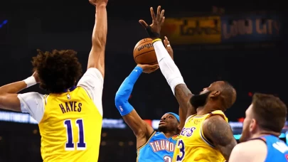 Shai Gilgeous-Alexander’dan Lakers’a 42 sayı