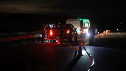 Sivas'ta aracın çarptığı yaya öldü