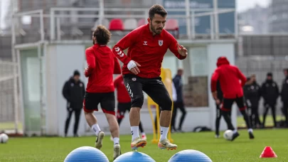 Samsunspor, Alanyaspor maçı hazırlıklarını sürdürdü